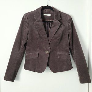 Velvet blazer